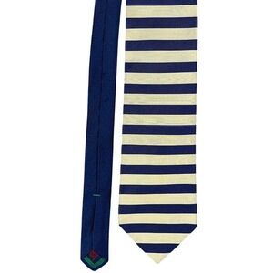 Tommy‎ Hilfiger Tie Mens Silk USA Made Vintage Striped 54" 3.5" Business Formal